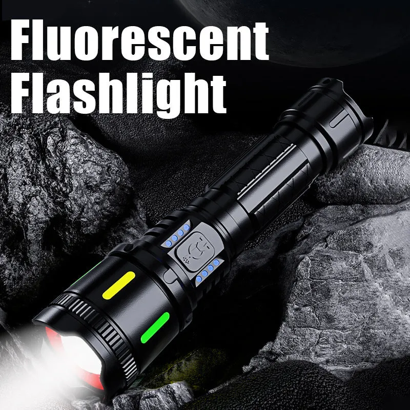 Lighting LED Flashlights High Lumens, Small Flashlight, Zoomable, Waterproof, Adjustable Brightness Flash Light for Outdoor, Emergency
