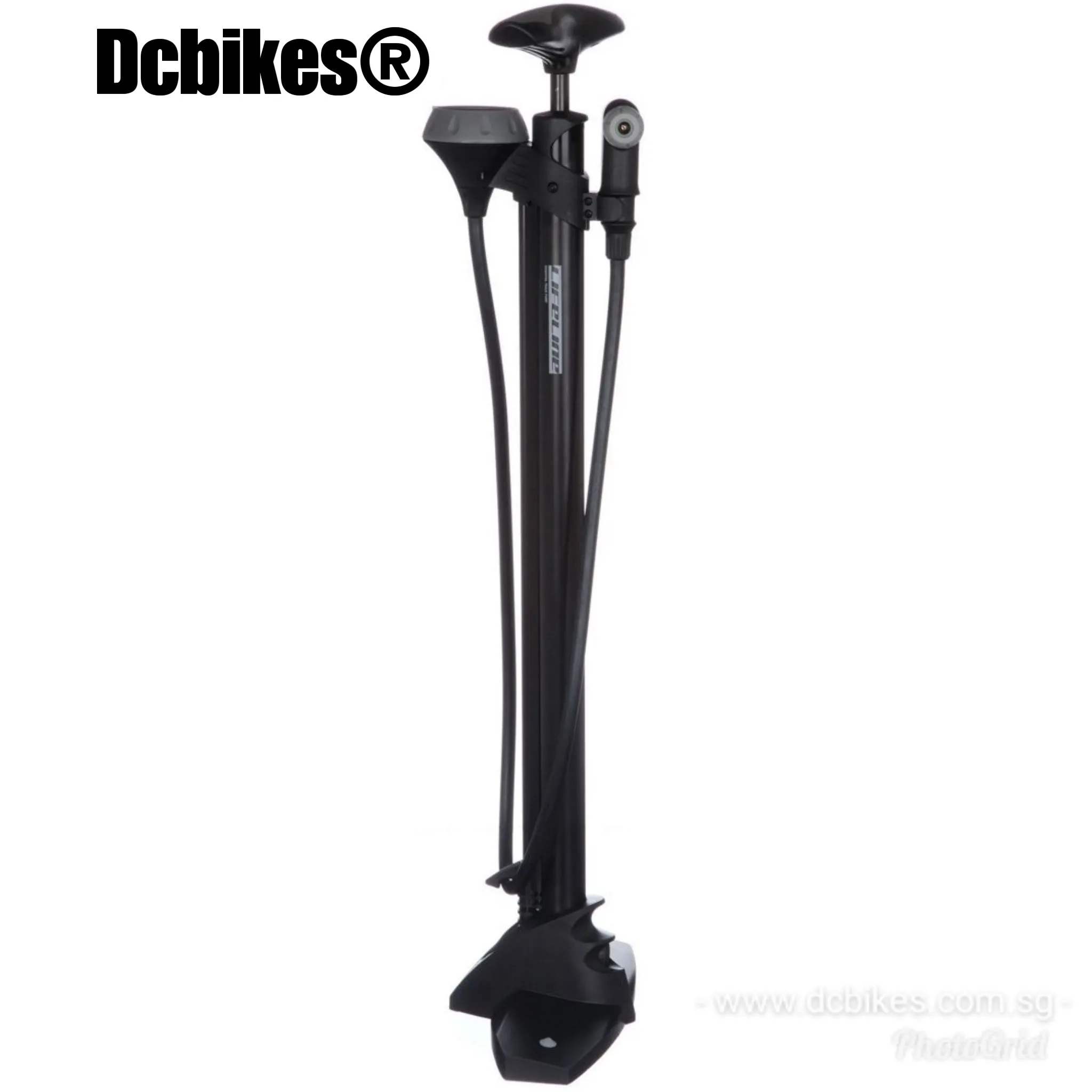 LL Presta/Schrader MTB Road Essential Floor Pump   Meter Gauge 160 Psi 