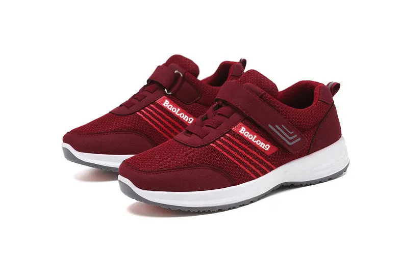 Low-Top Retro Graphic Sneakers for Women with Non-Slip Flexibility