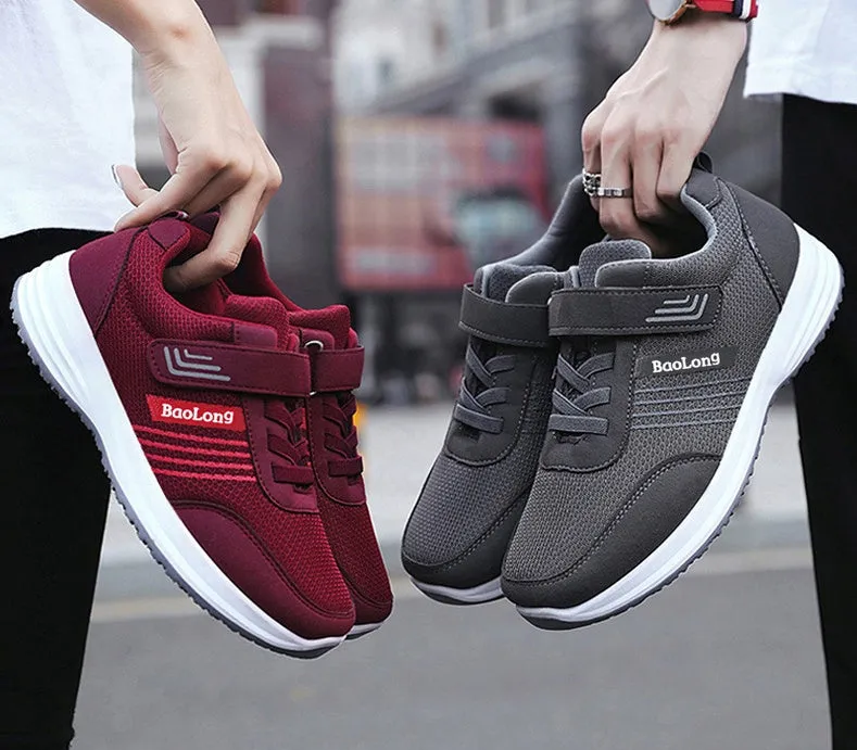 Low-Top Retro Graphic Sneakers for Women with Non-Slip Flexibility