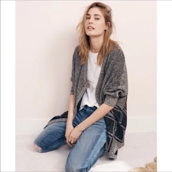 Madewell all angles cardigan sweater.