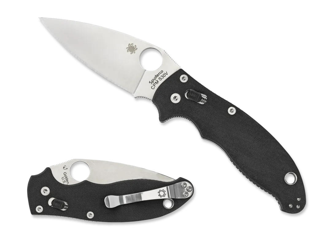 Manix™ 2 G-10 Black - PlainEdge