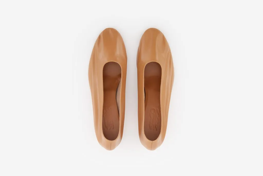 Martiniano High Glove Pumps, Tostado
