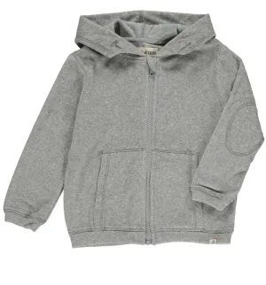 Me & Henry Terry Cotton Zip Hoodie: Size NB to 24m
