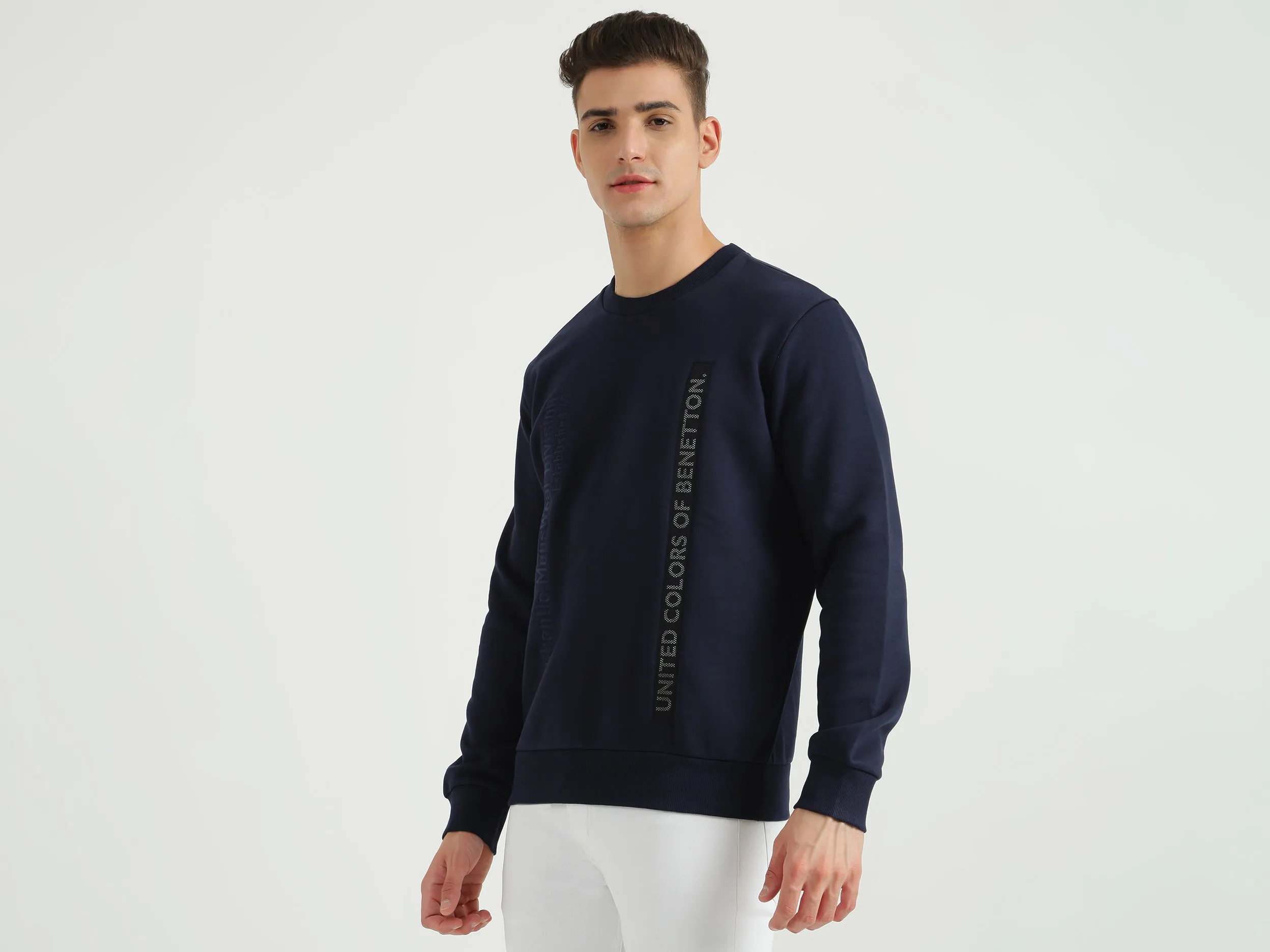 Mens Long Sleeve Printed Sweatshirt