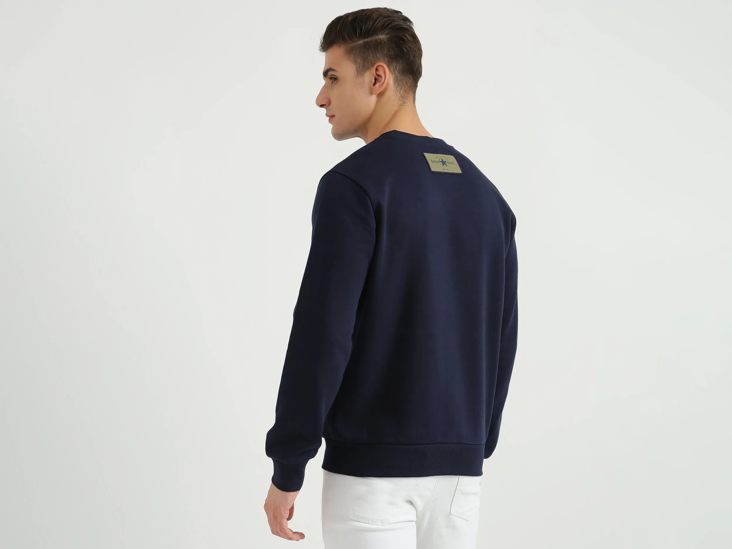 Mens Long Sleeve Printed Sweatshirt