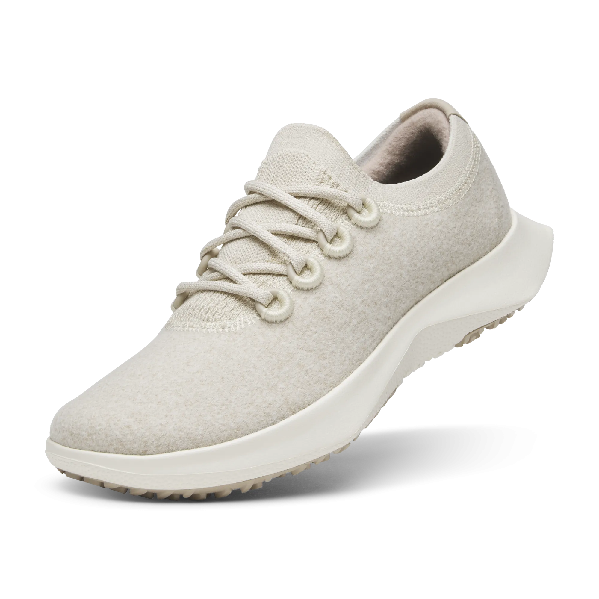 Men's Wool Dasher Mizzles - Stony Cream (Natural White Sole)