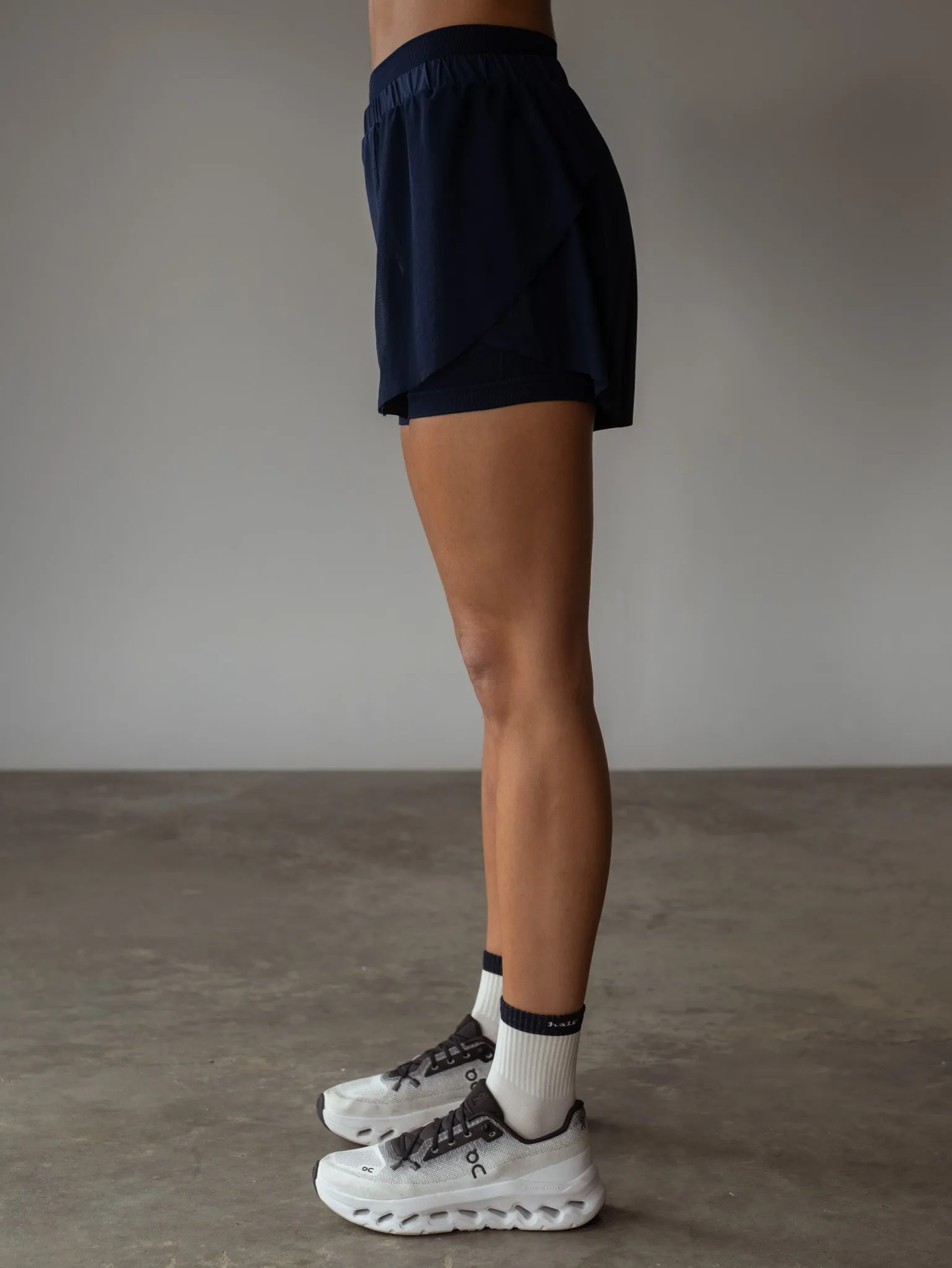 MESH RUNNING SHORT - CORE BLUE