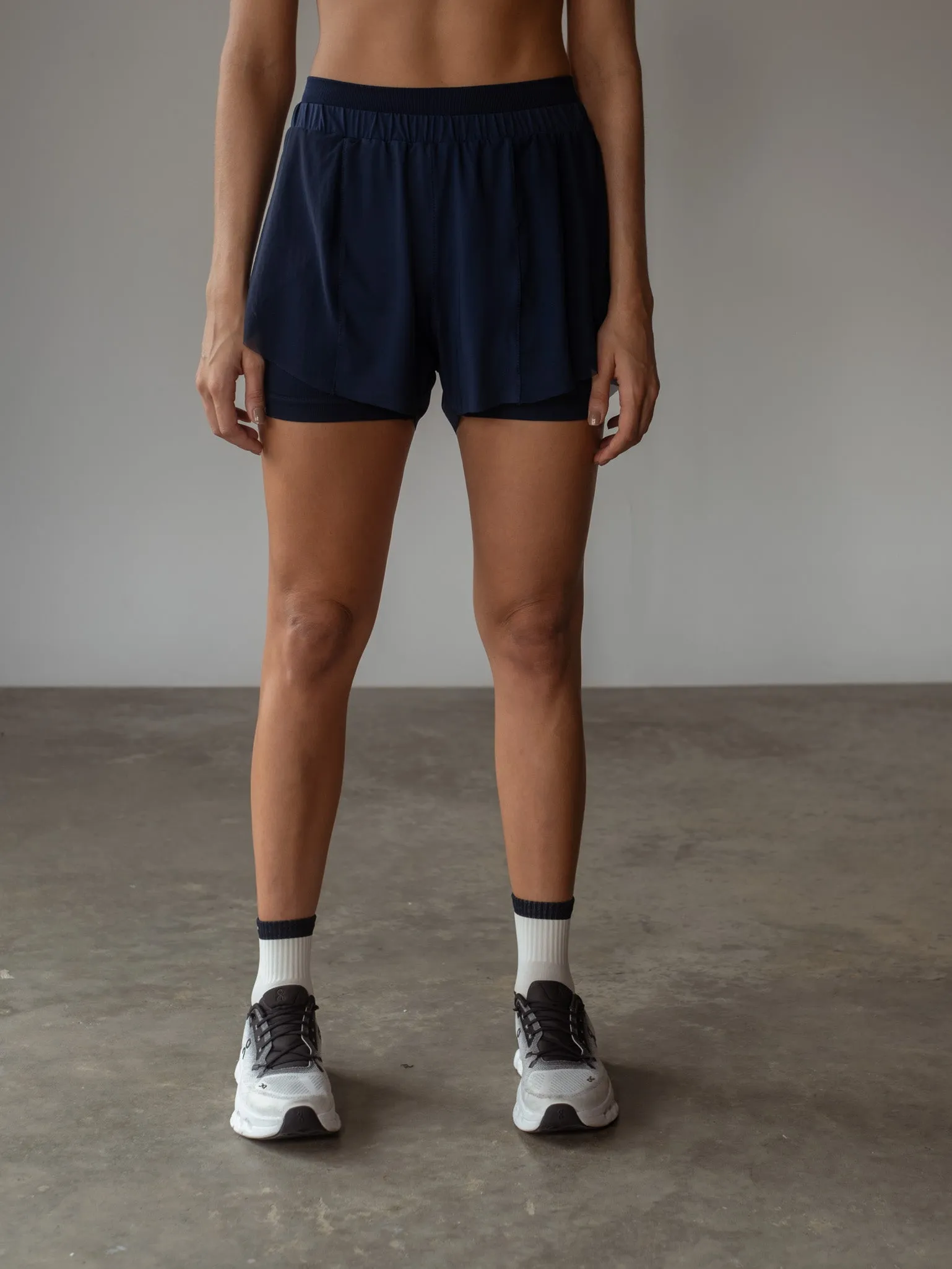 MESH RUNNING SHORT - CORE BLUE