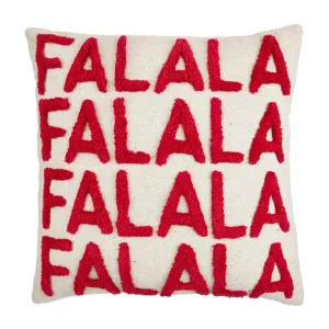 Mudpie "Fa La La" Christmas Pillow