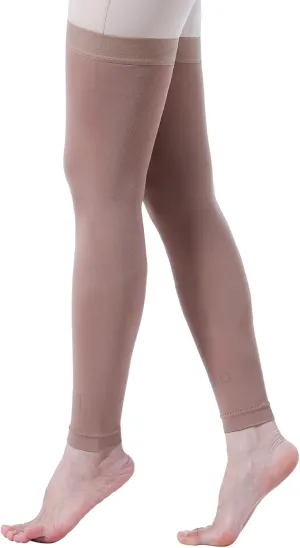 NEW Retails $106, EVOPLECI Thigh High Compression Stocking Footless - 1Pair, Thigh-Hi Leg Compression Sleeves Unisex, 15-20mmHg Gradient Compression with Silicone Band, for Post-Thrombotic Syndrome and Chronic Venous, Sz 3XL