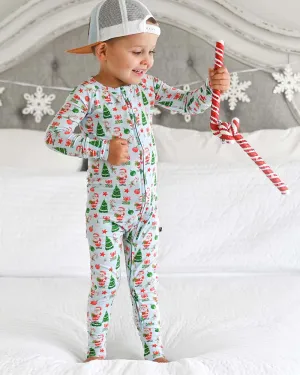 Nick Santa Bamboo Convertible Romper