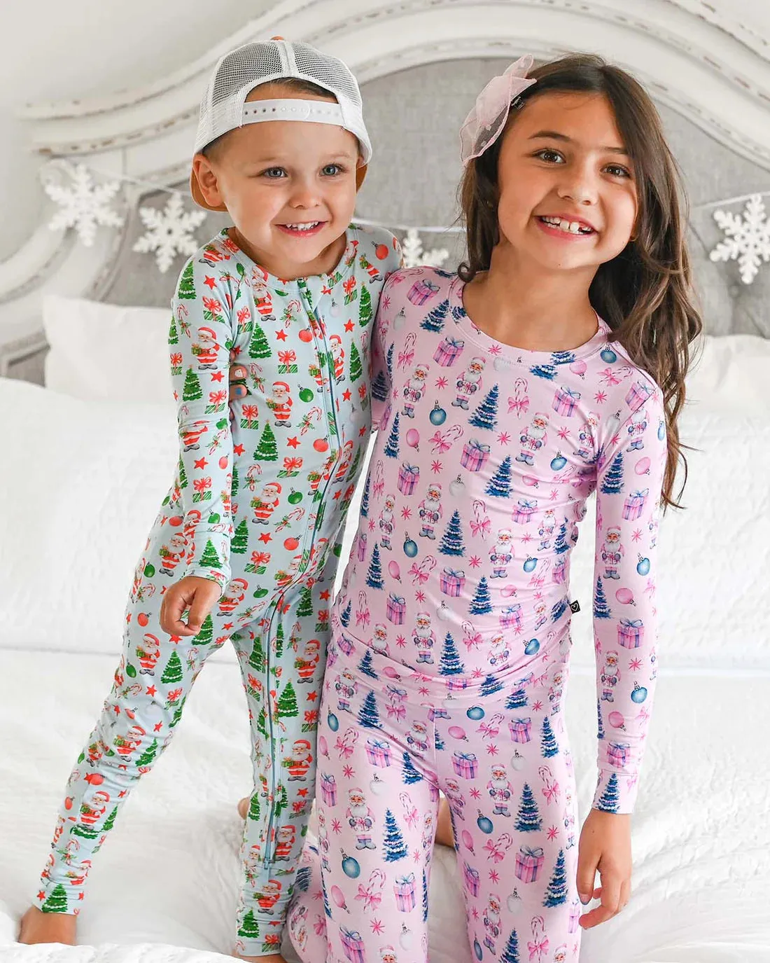 Nick Santa Bamboo Convertible Romper