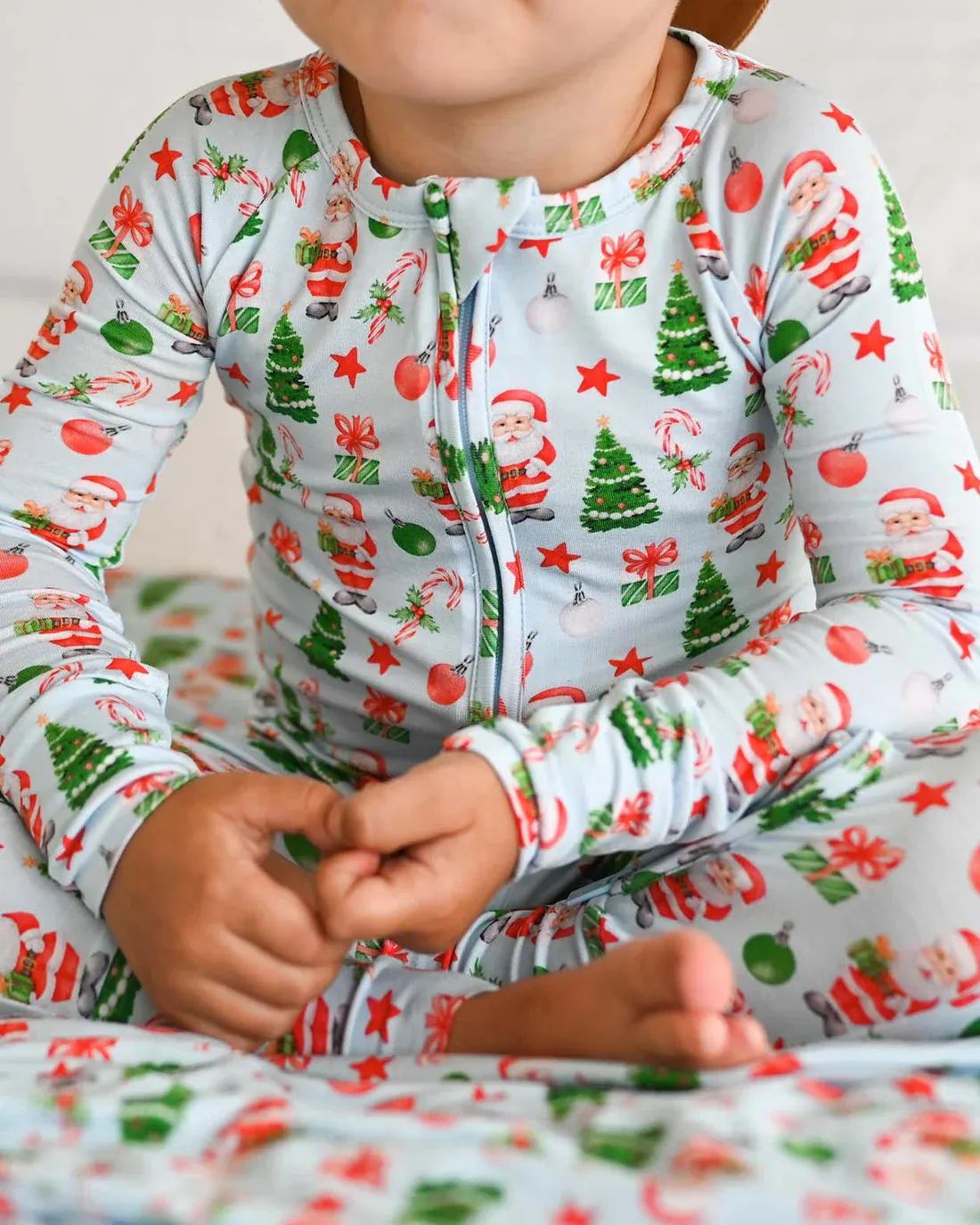 Nick Santa Bamboo Convertible Romper
