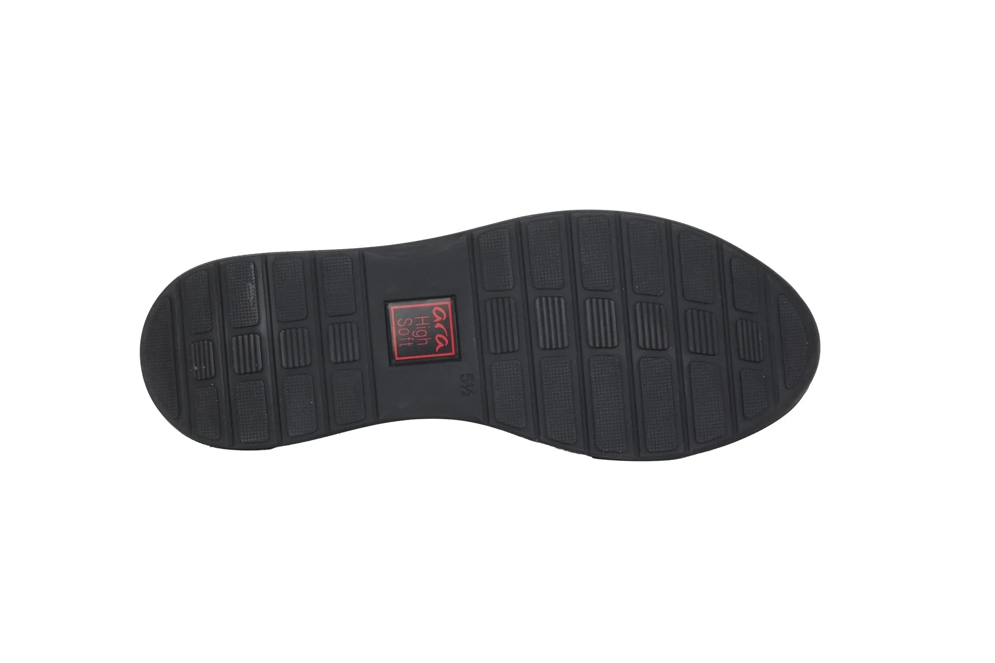 'Osaka' women's wide fit (H) lace-zip sneaker - black