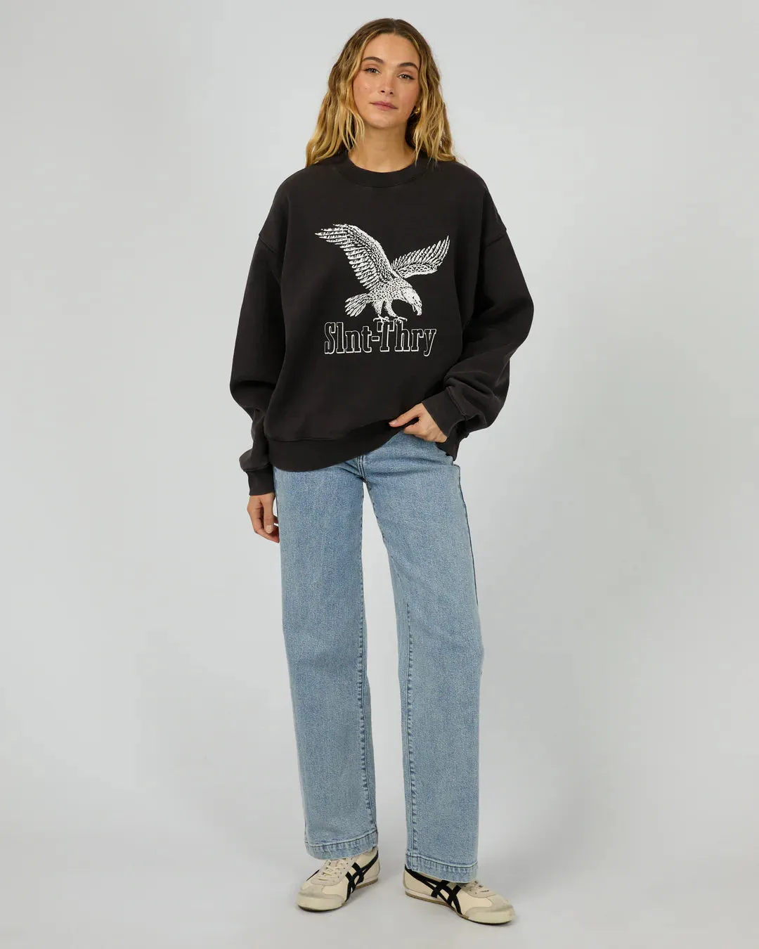 Overview Crew Washed Blk