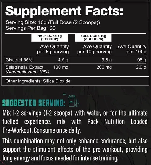 PACK NUTRITION RABID PUMP 300G