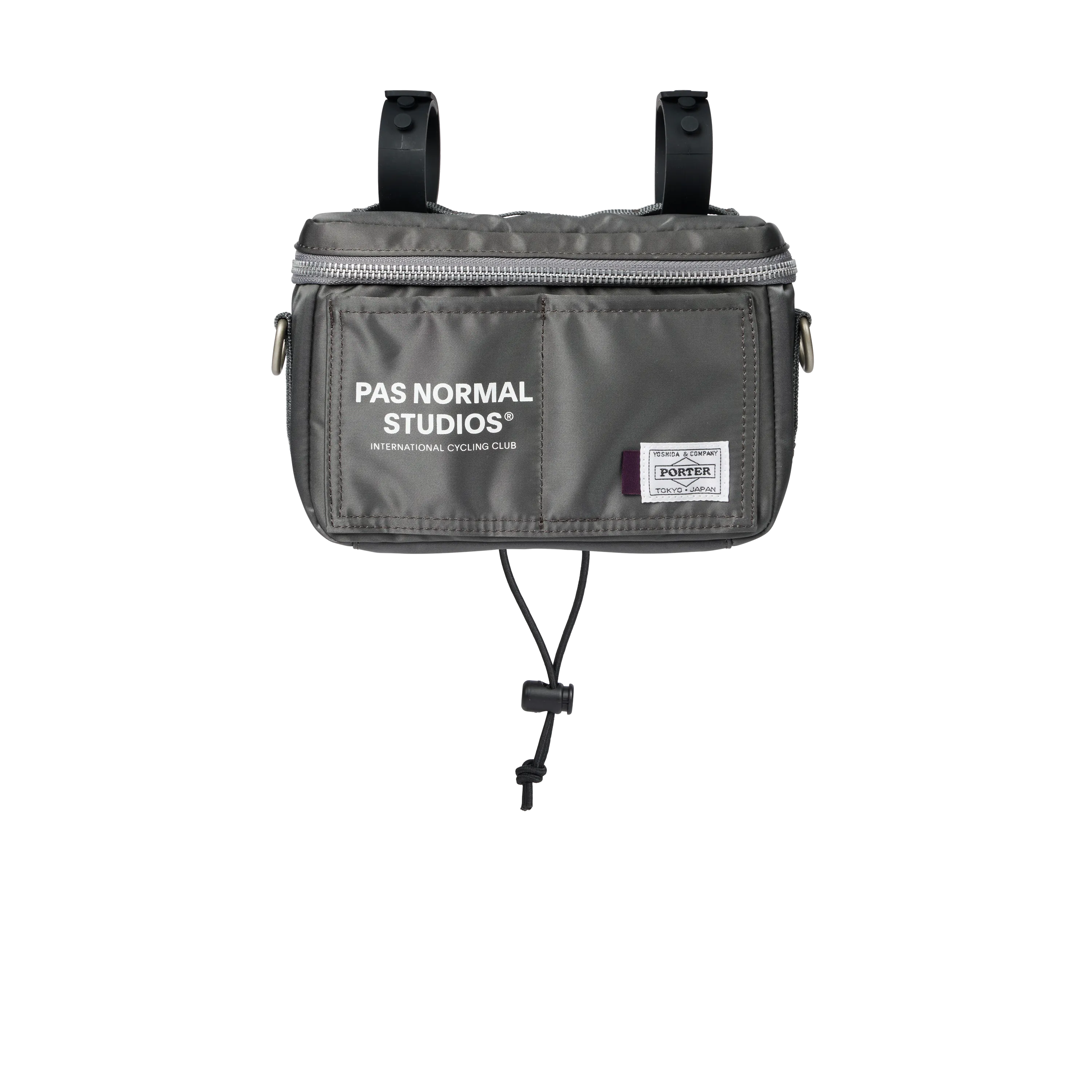 Pas Normal Studios x Porter Handlebar Bag - Grey