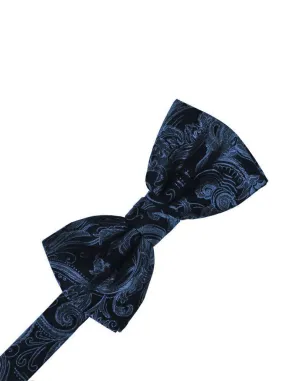 Peacock Tapestry Kids Bow Tie