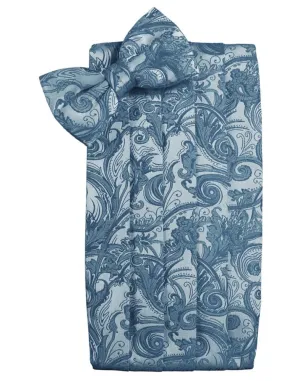 Periwinkle Tapestry Cummerbund