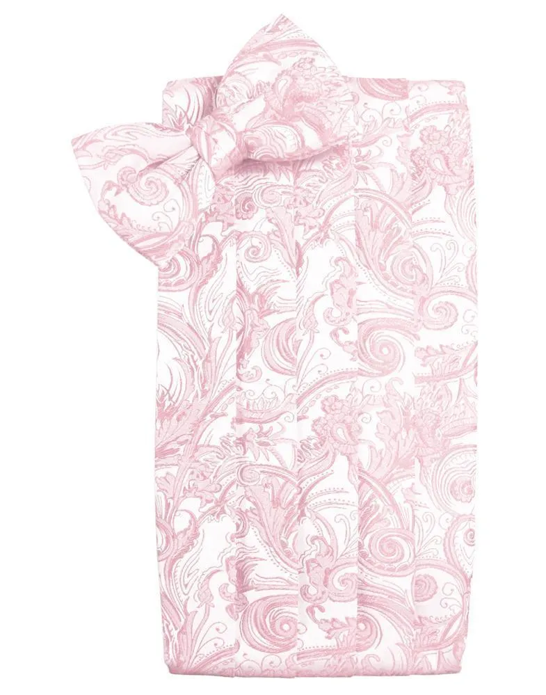 Pink Tapestry Kids Cummerbund