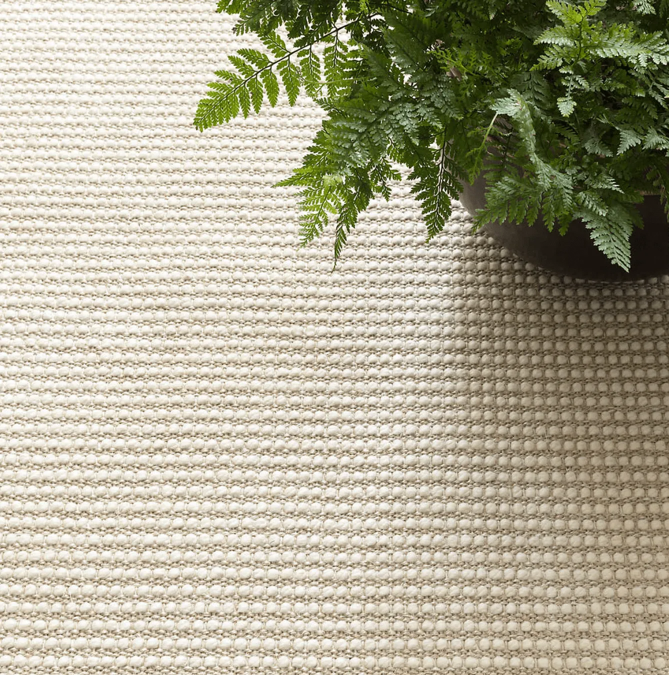 Pixel Wheat -Sisal/Wool Woven Rug