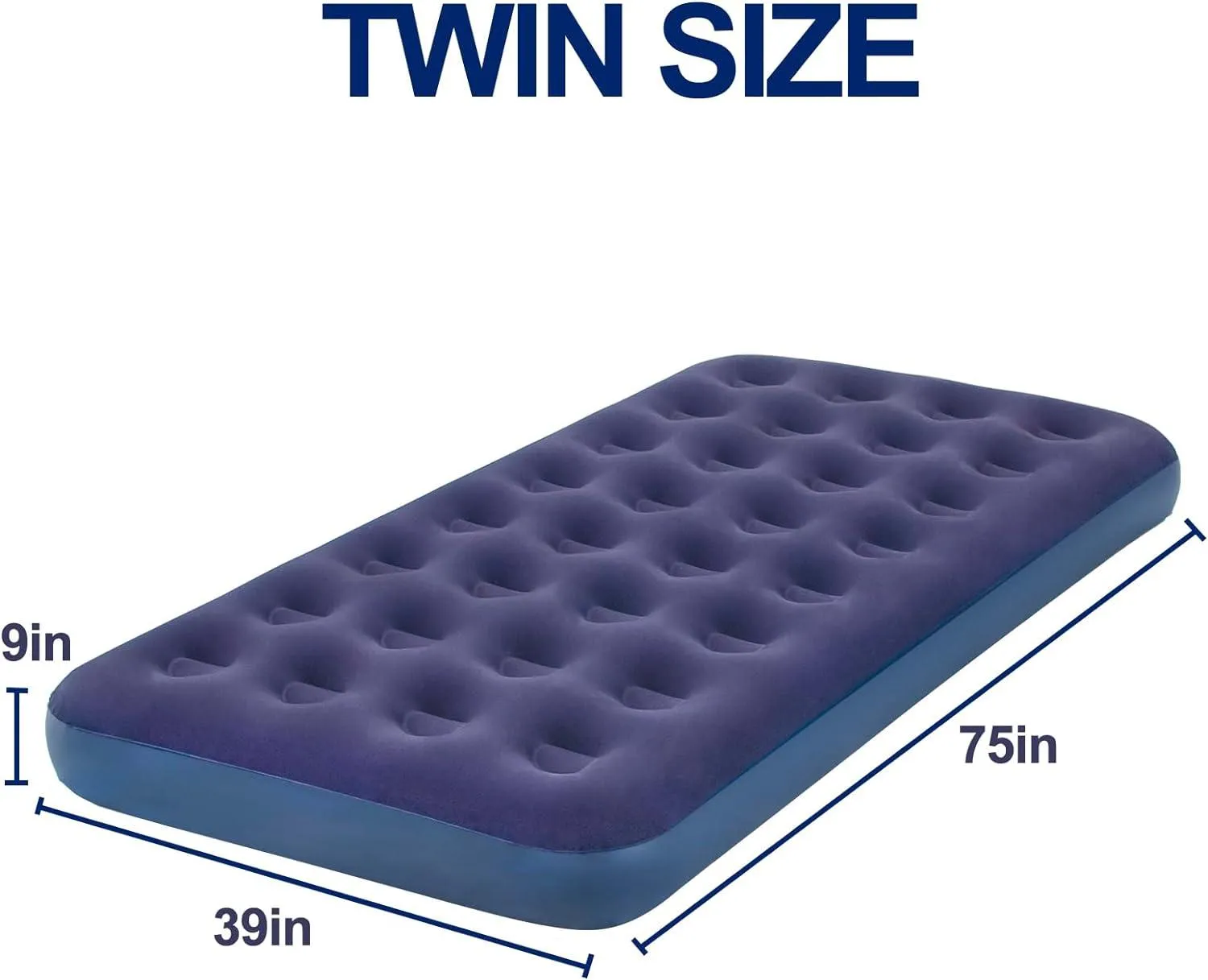 Quality Air Mattress Inflatable – 4x6 ft Camping & Home Sleeping Solution
