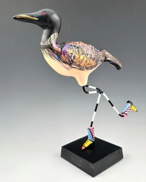 "Loonis" Bird Sculpture