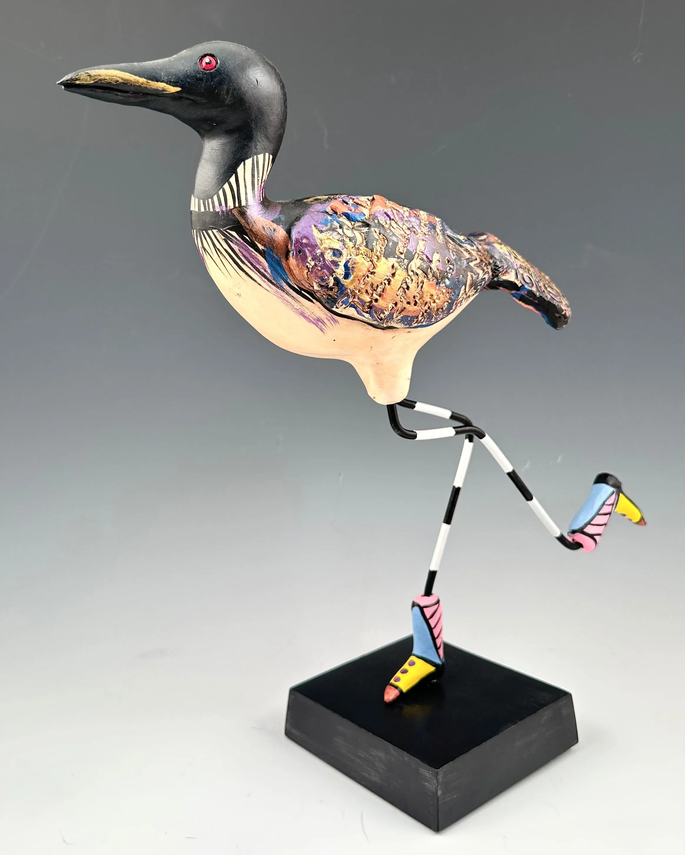 "Loonis" Bird Sculpture