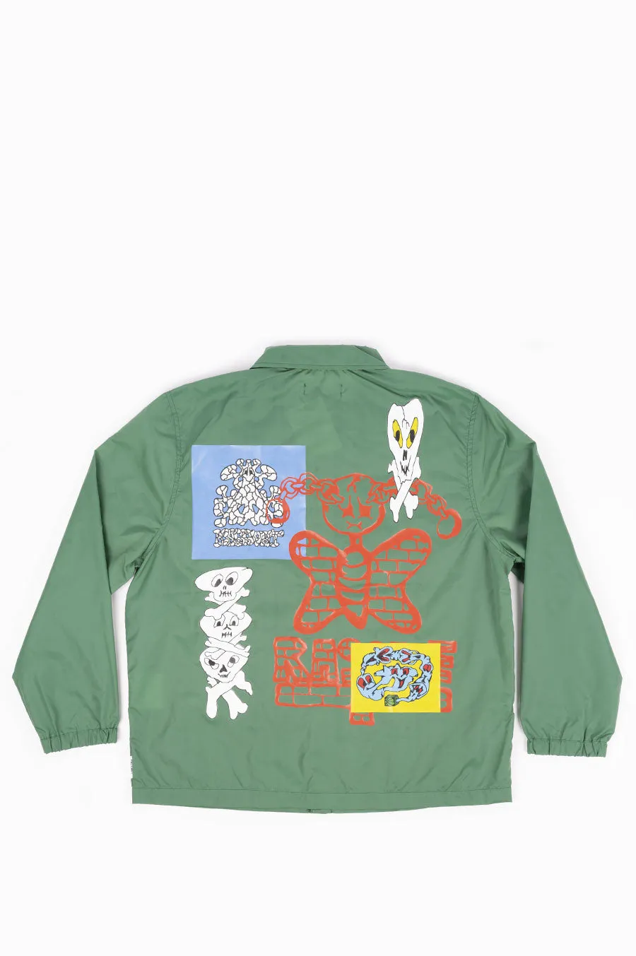 RASSVET COACH JACKET WOVEN GREEN