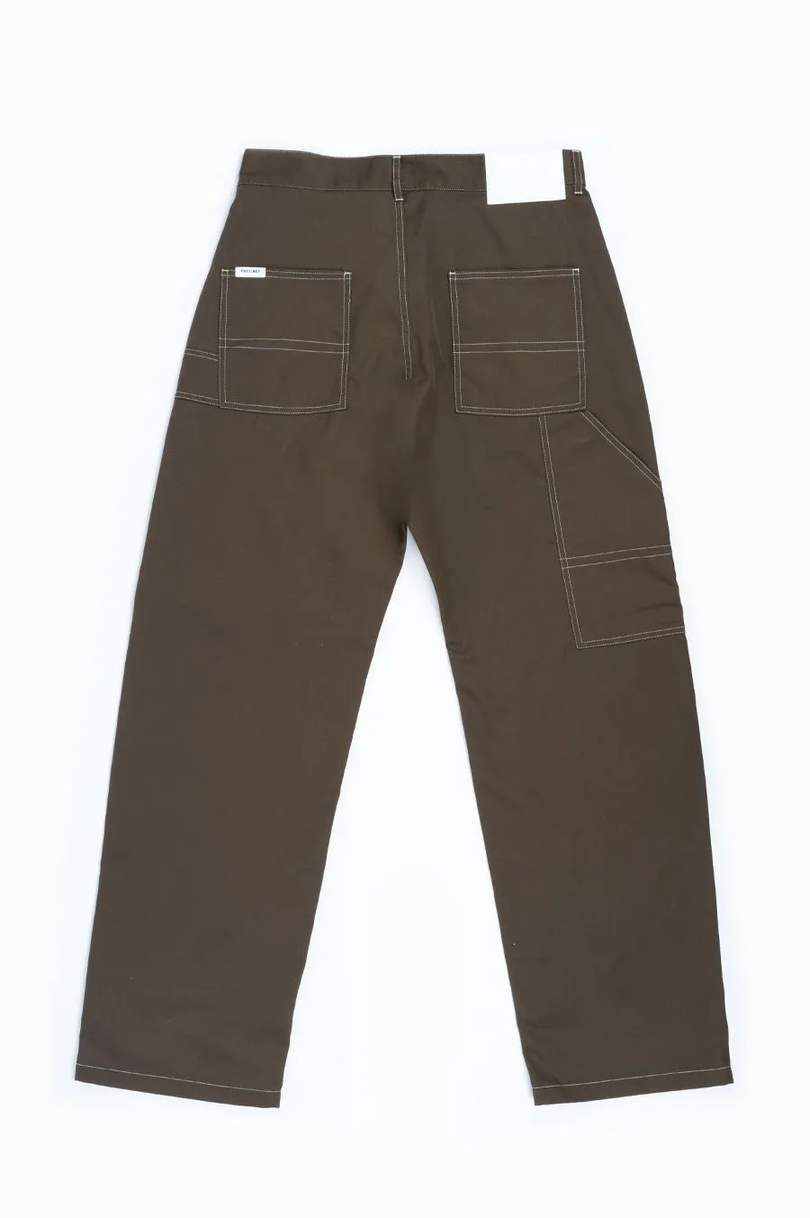RASSVET WORK PANTS WOVEN DARK BROWN