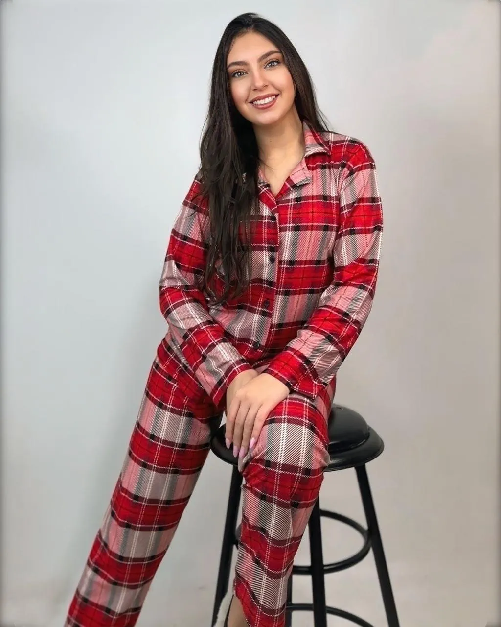 Red Stripped PJ
