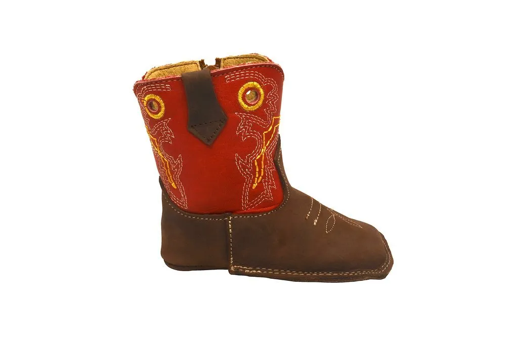 Redhawk Baby Boots - Crimson