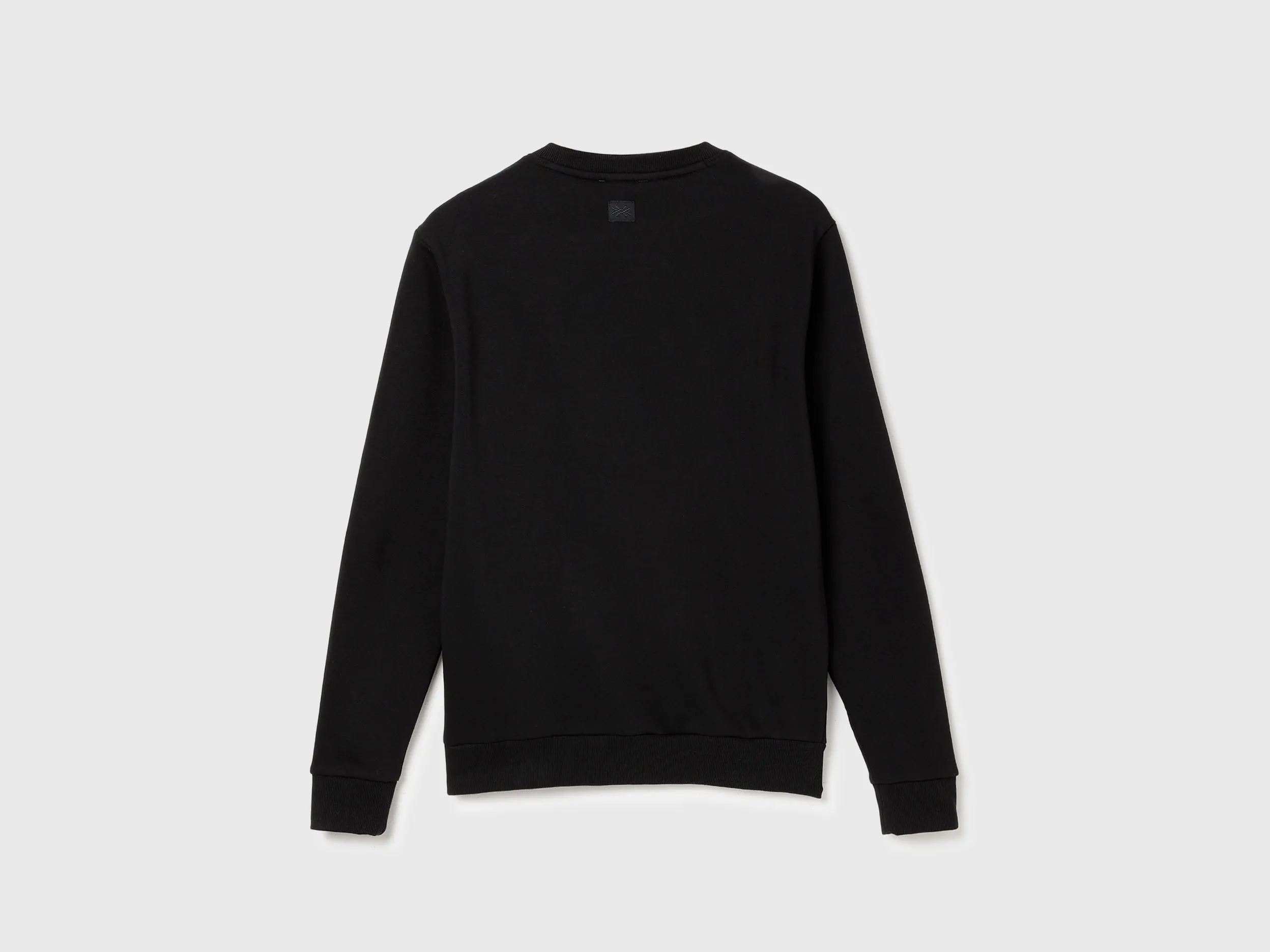 Regular Fit Round Neck Printed Sweatshirt