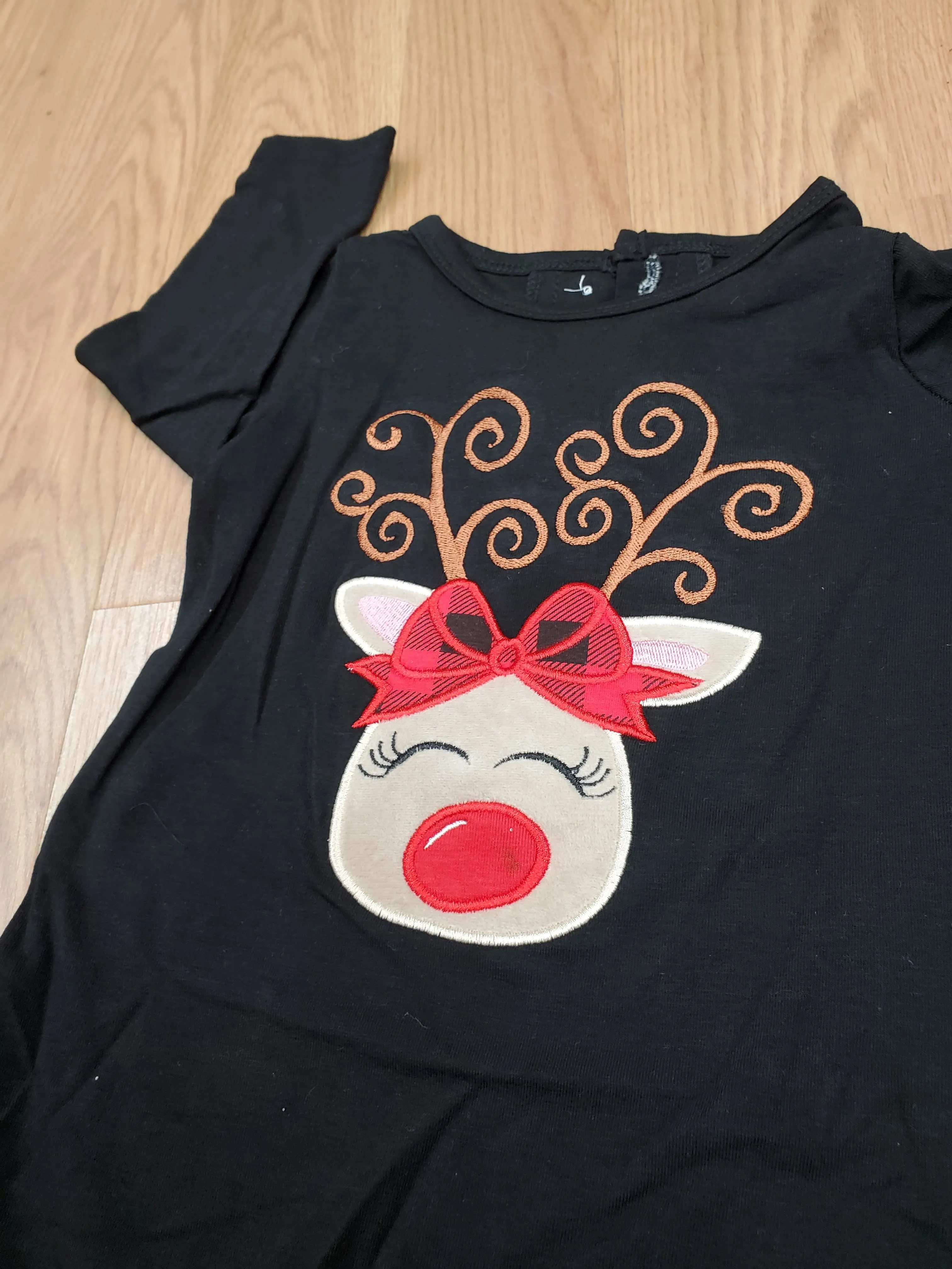 Reindeer Cheeta Romper