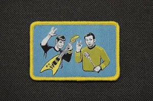ROCK OUT WITH YOUR SPOCK OUT MORALE PATCH