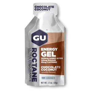 Roctane Energy Gel   Caffeine - Chocolate Coconut