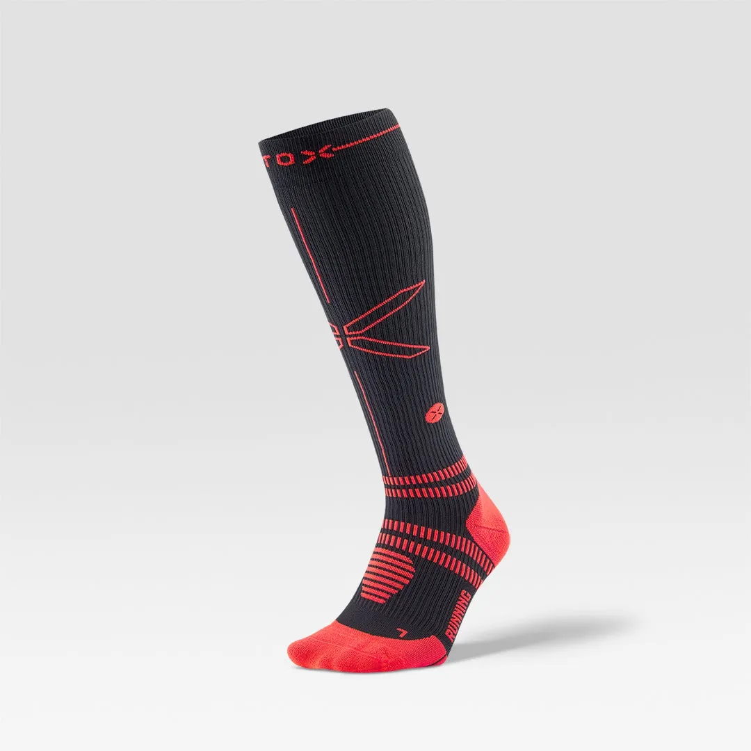 Running Socks Men | Navy / Orange