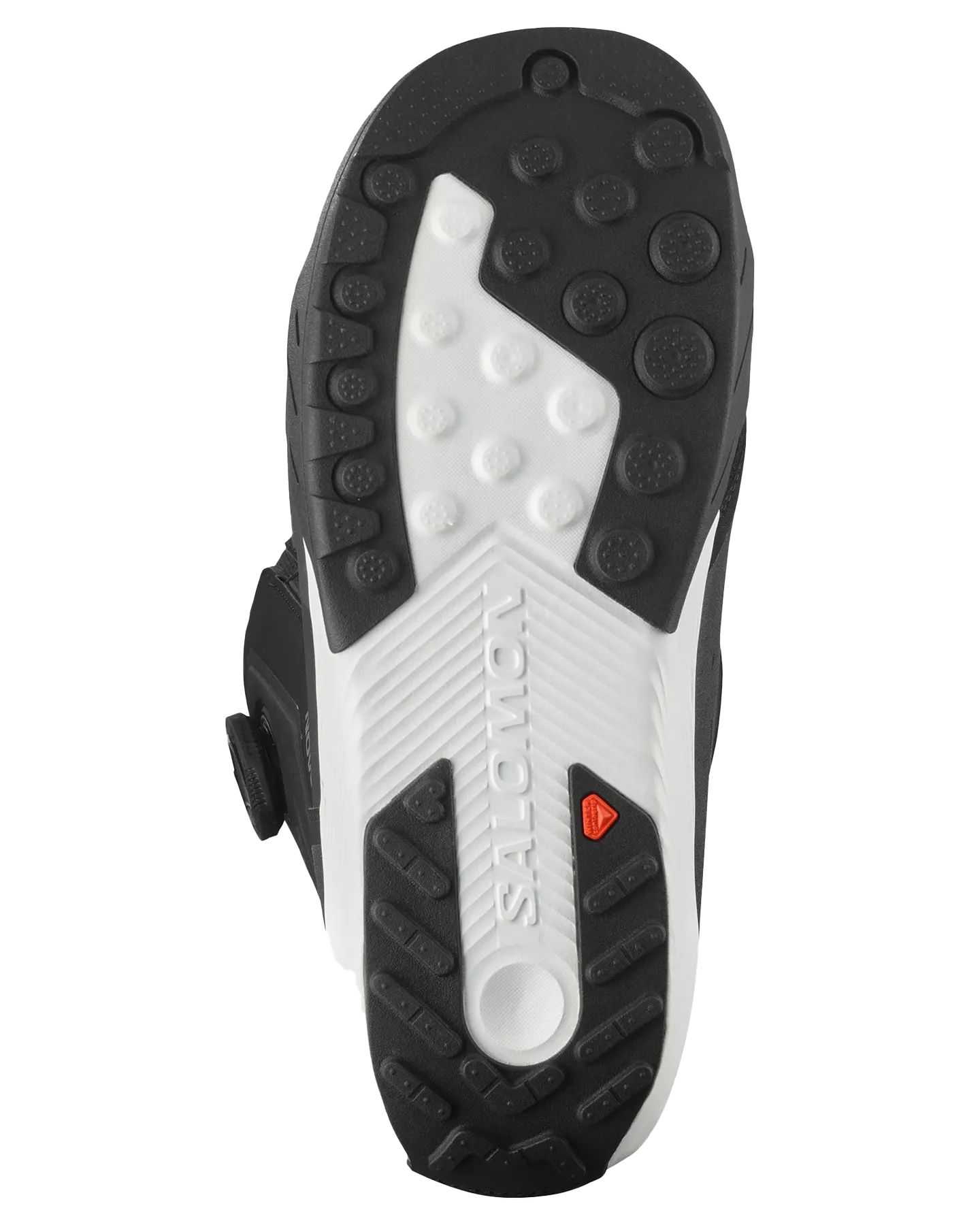 Salomon Dialogue Dual Boa Wide Snowboard Boots - Black / Black / White - 2024
