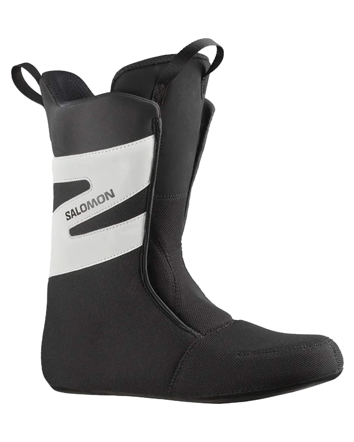 Salomon Dialogue Dual Boa Wide Snowboard Boots - Black / Black / White - 2024