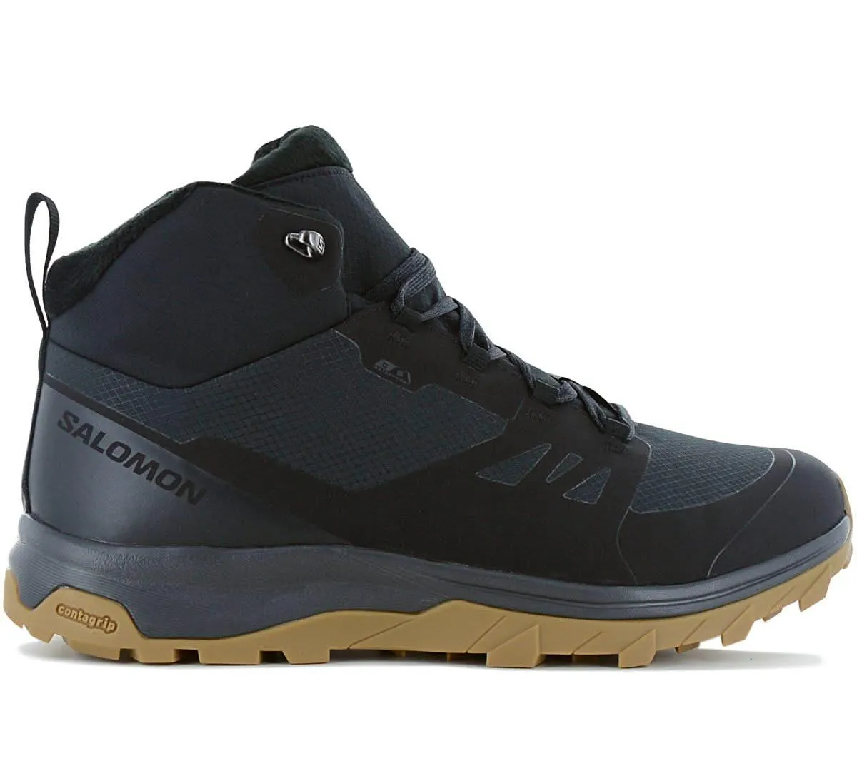 Salomon Outsnap CSWP - ClimaSalomon Waterproof - Herren Winter Stiefel Boots Schuhe Schwarz 409220