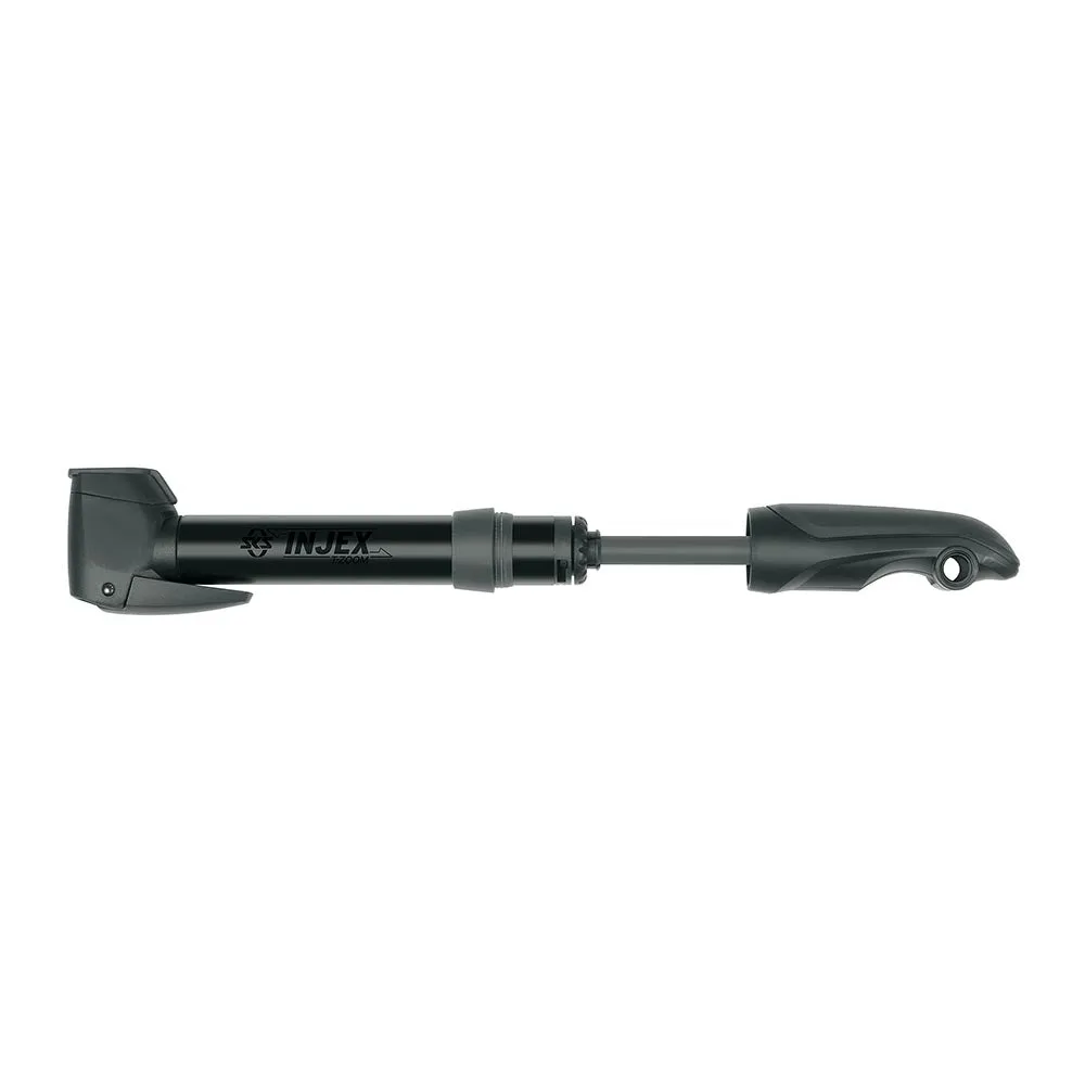 SKS Compact Telescopic Bike Pump - INJEX T-ZOOM Black Edition
