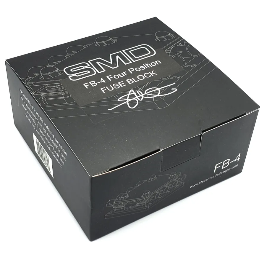 SMD 4 SPOT HEAVY DUTY QUAD FUSE HOLDER