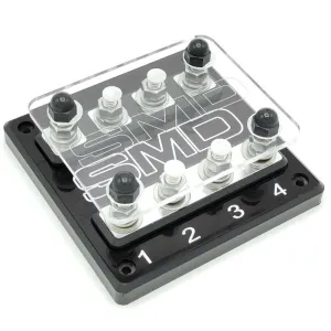 SMD 4 SPOT HEAVY DUTY QUAD FUSE HOLDER