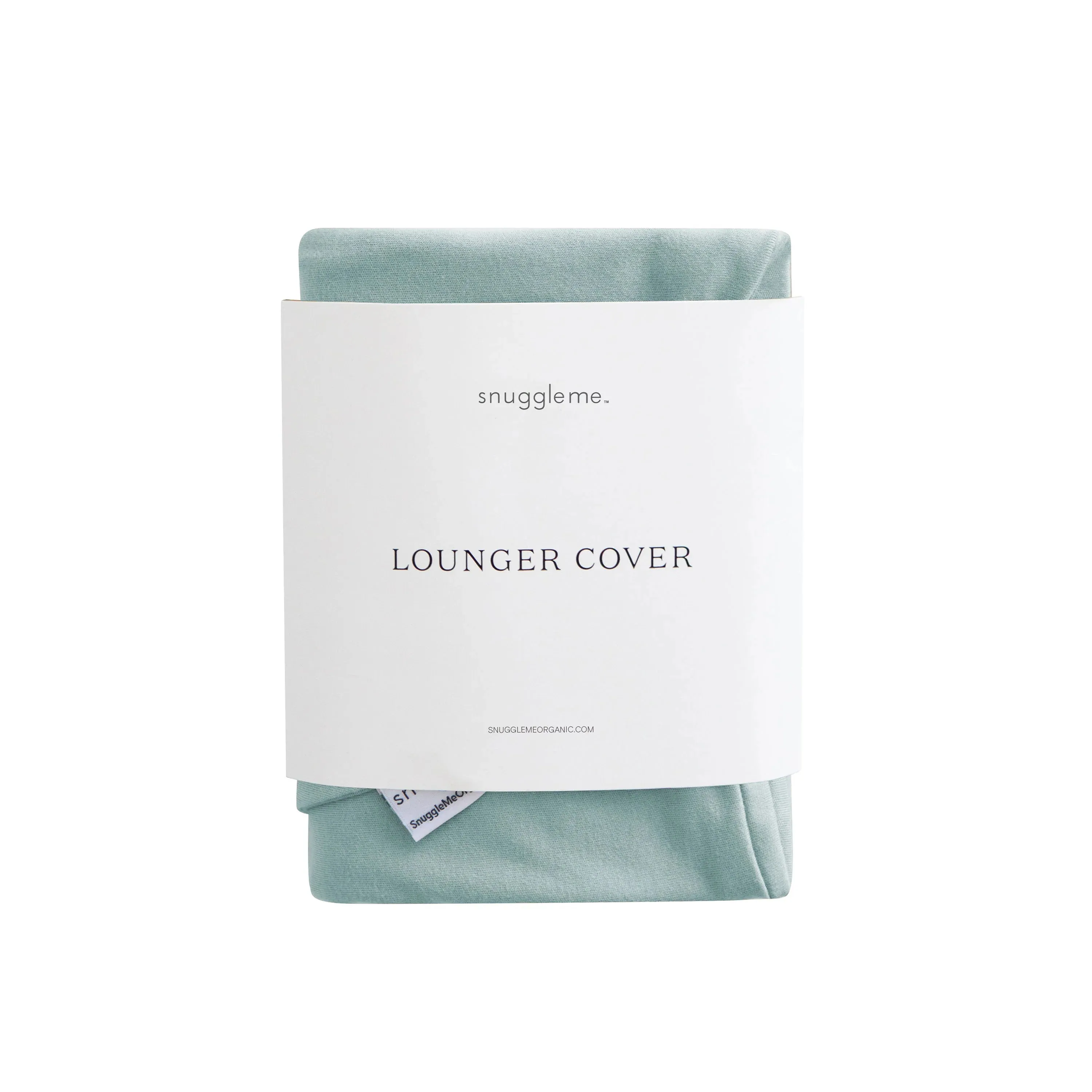 Snuggle Me Organic Lounger Cover - Slate