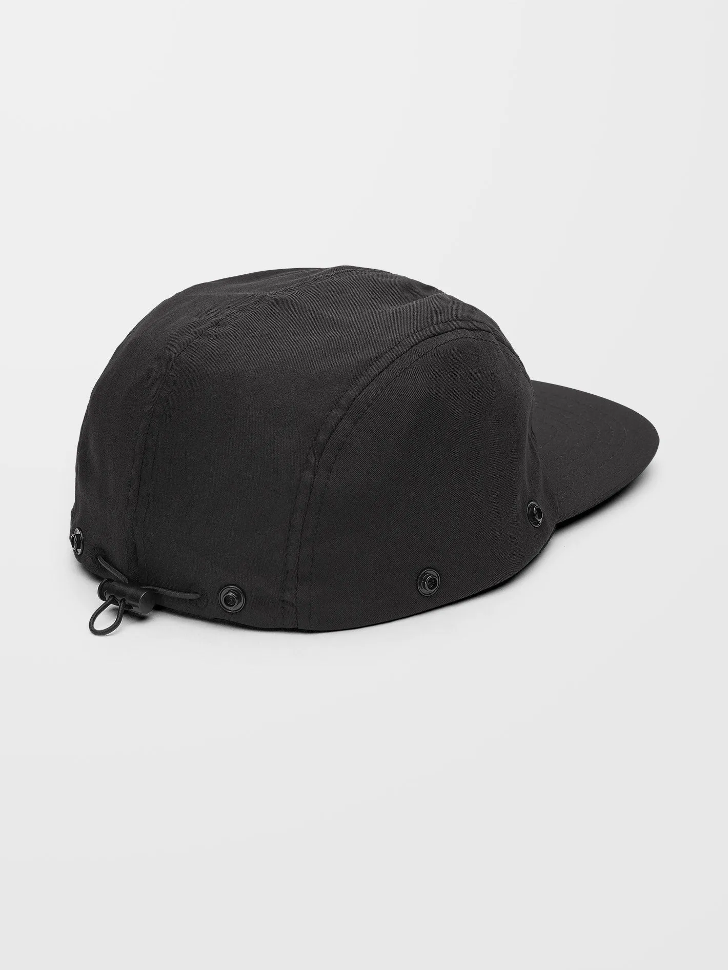 Stone Trip Flap Cap - BLACK