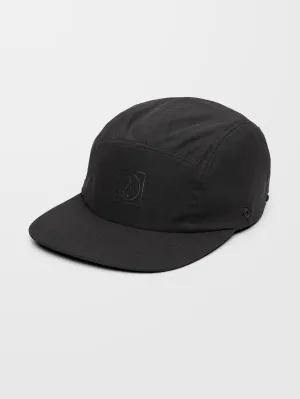 Stone Trip Flap Cap - BLACK