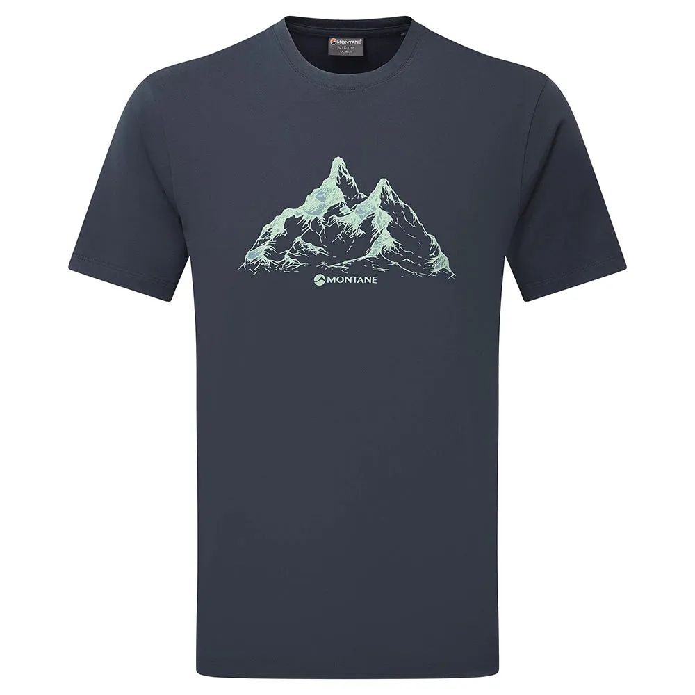 男裝有機棉T恤 Men's Dual Mountain T-Shirt