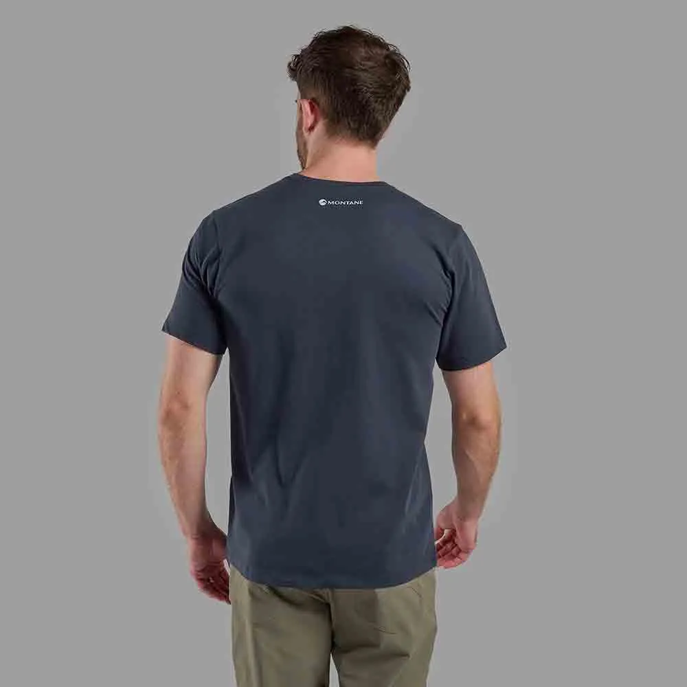 男裝有機棉T恤 Men's Dual Mountain T-Shirt