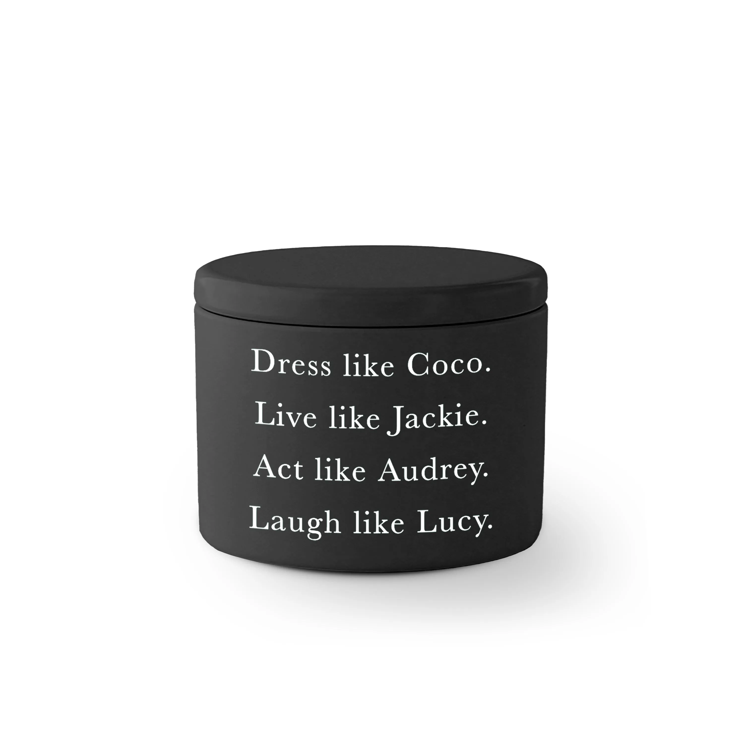 Travel Candle Black - Dress Coco
